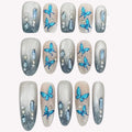 Ice Blue Butterfly Whisper
