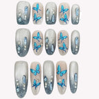 Ice Blue Butterfly Whisper