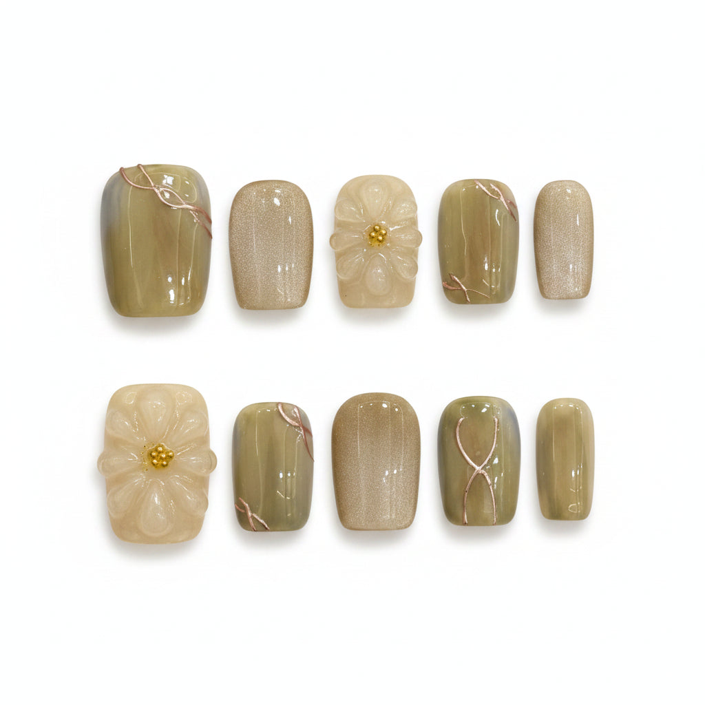 Matcha Daisy Forest