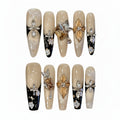 Black & Nude Crystal