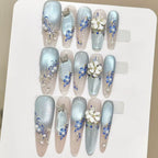 Aqua Floral Whisper