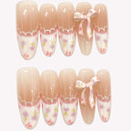 Peach Ribbon Floral