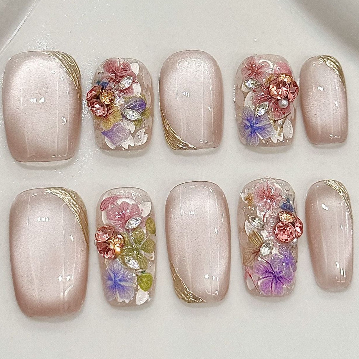 Pressed Petal Jewel
