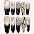 Diamond Black French Minimalist