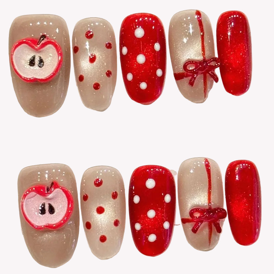 Apple Polka Dot Coquette