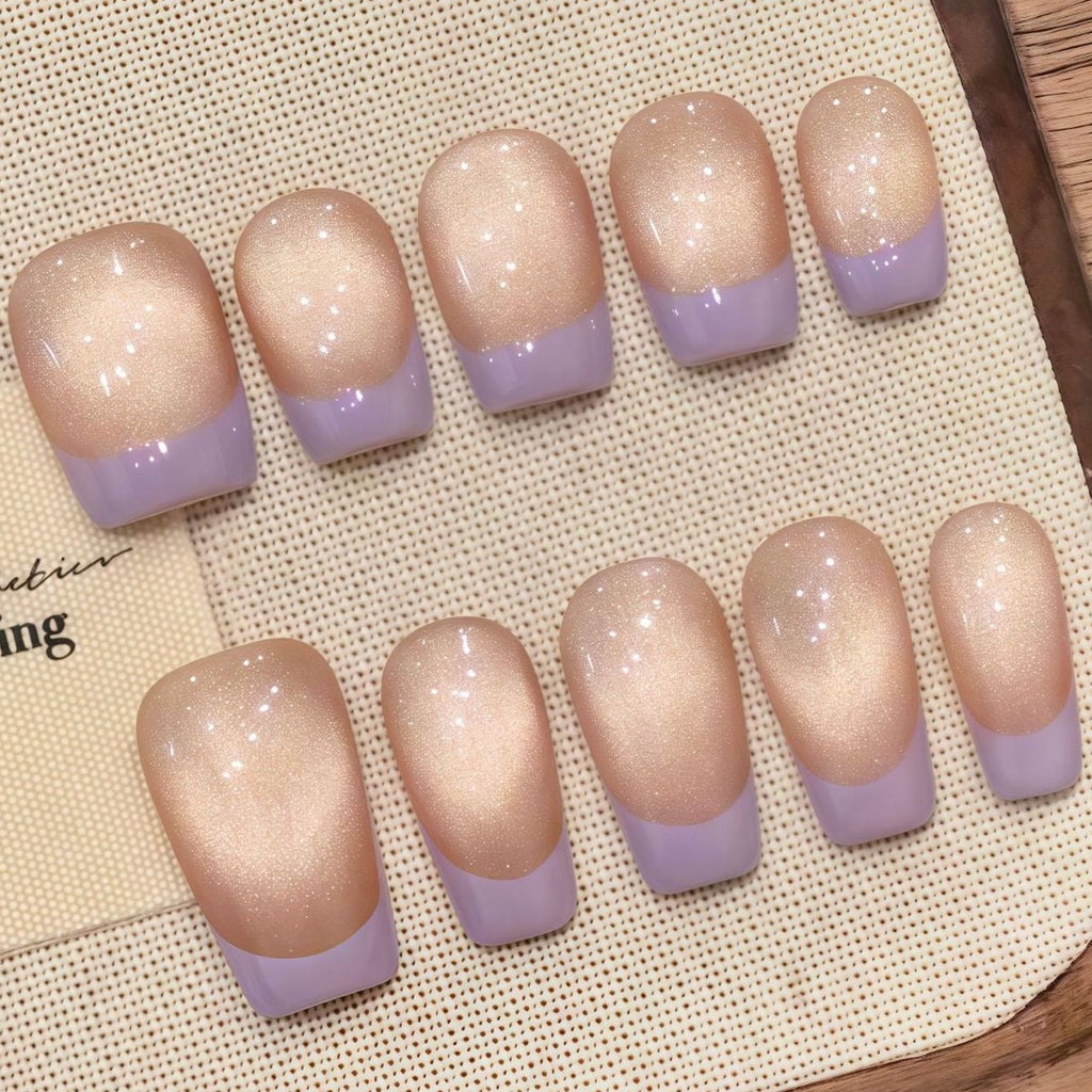Peach Lavender French
