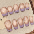 Peach Lavender French