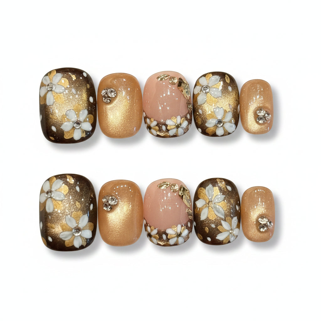 Caramel Gold Flake Autumn