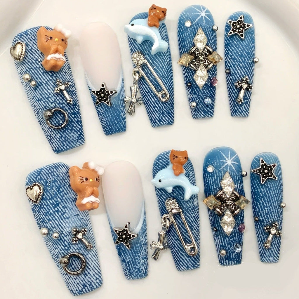 Denim Bear Y2K