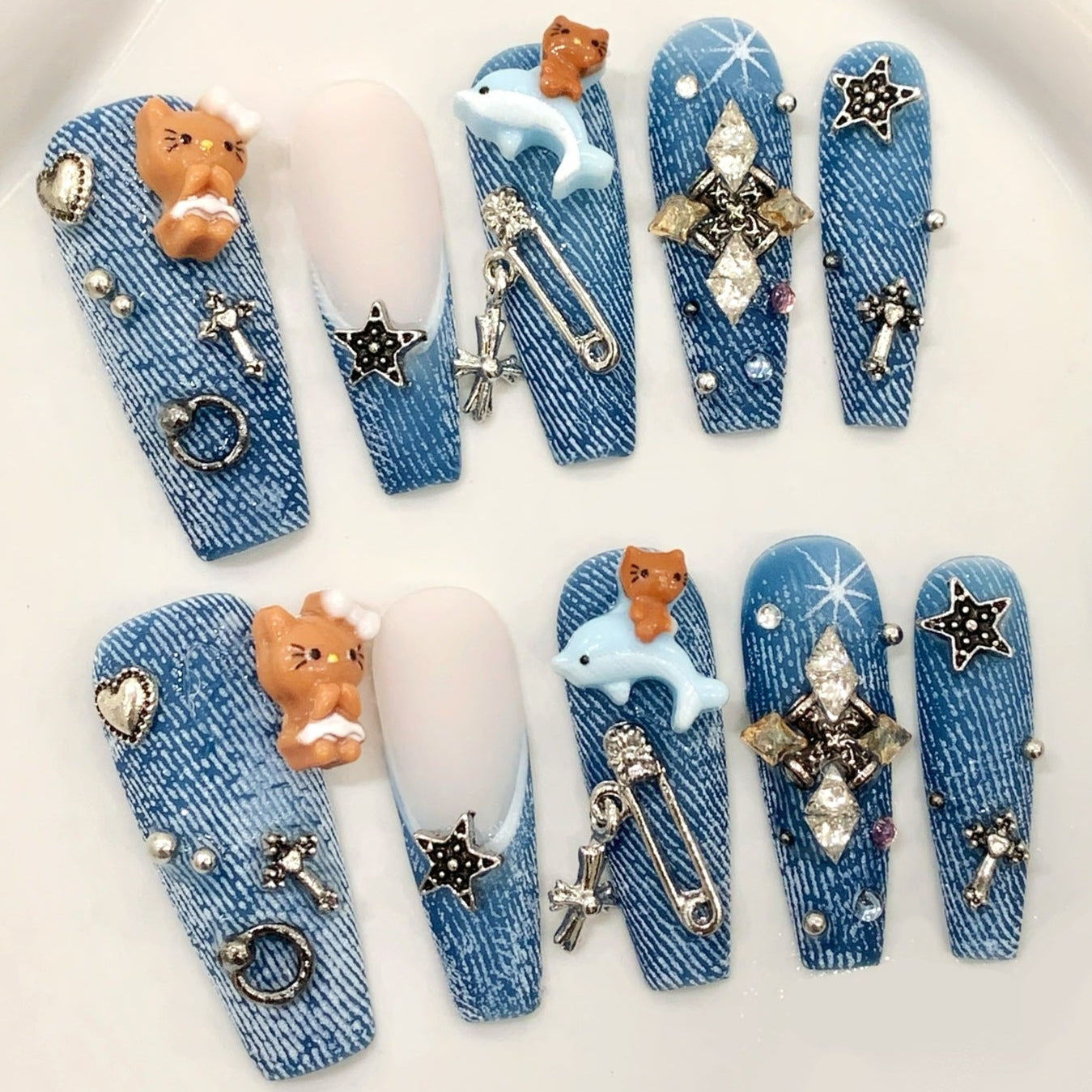 Denim Bear Y2K