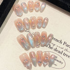 Peach Aurora Cat Eye