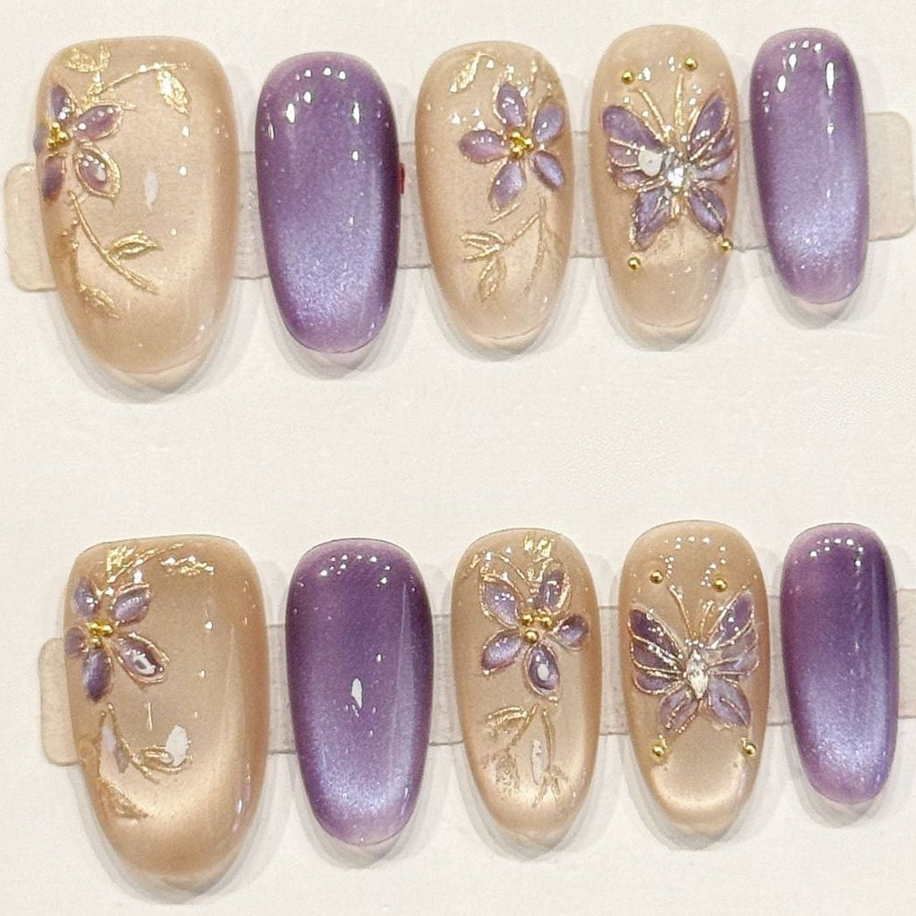Purple Petal Whisper