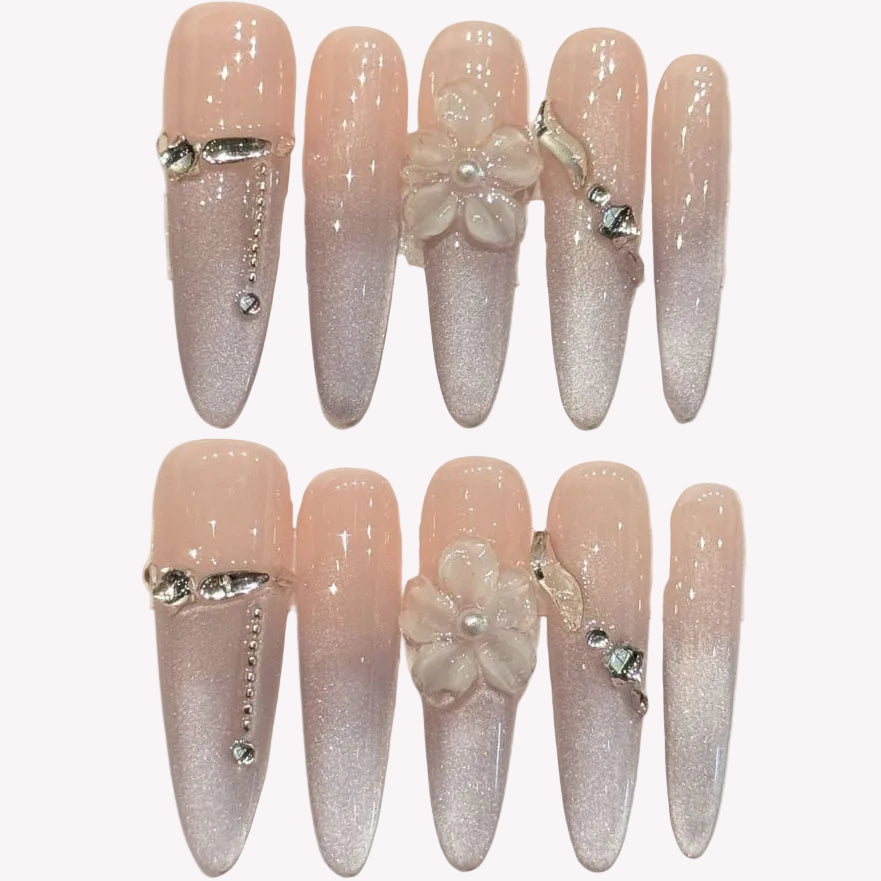 Peach Mist Gradient Lace