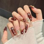 Red Gold Cross Vintage Sweet