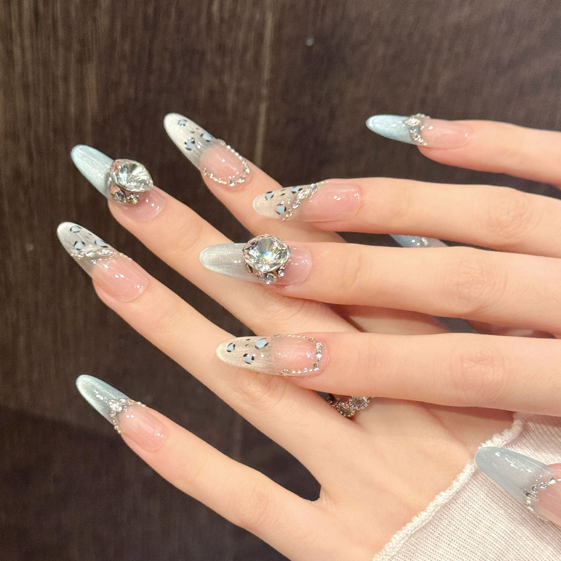 Icy Blue Leopard