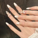 Peach Ribbon Floral