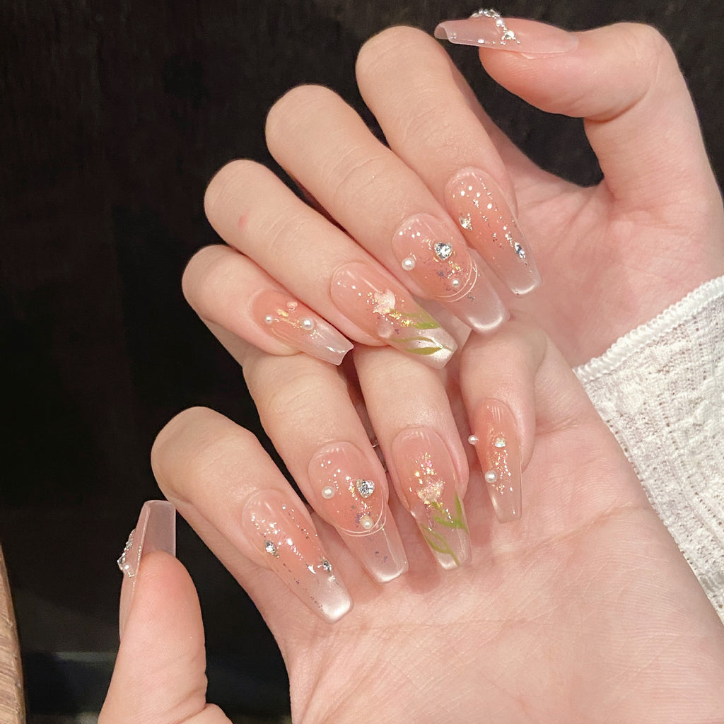 Peach Tulip Glow