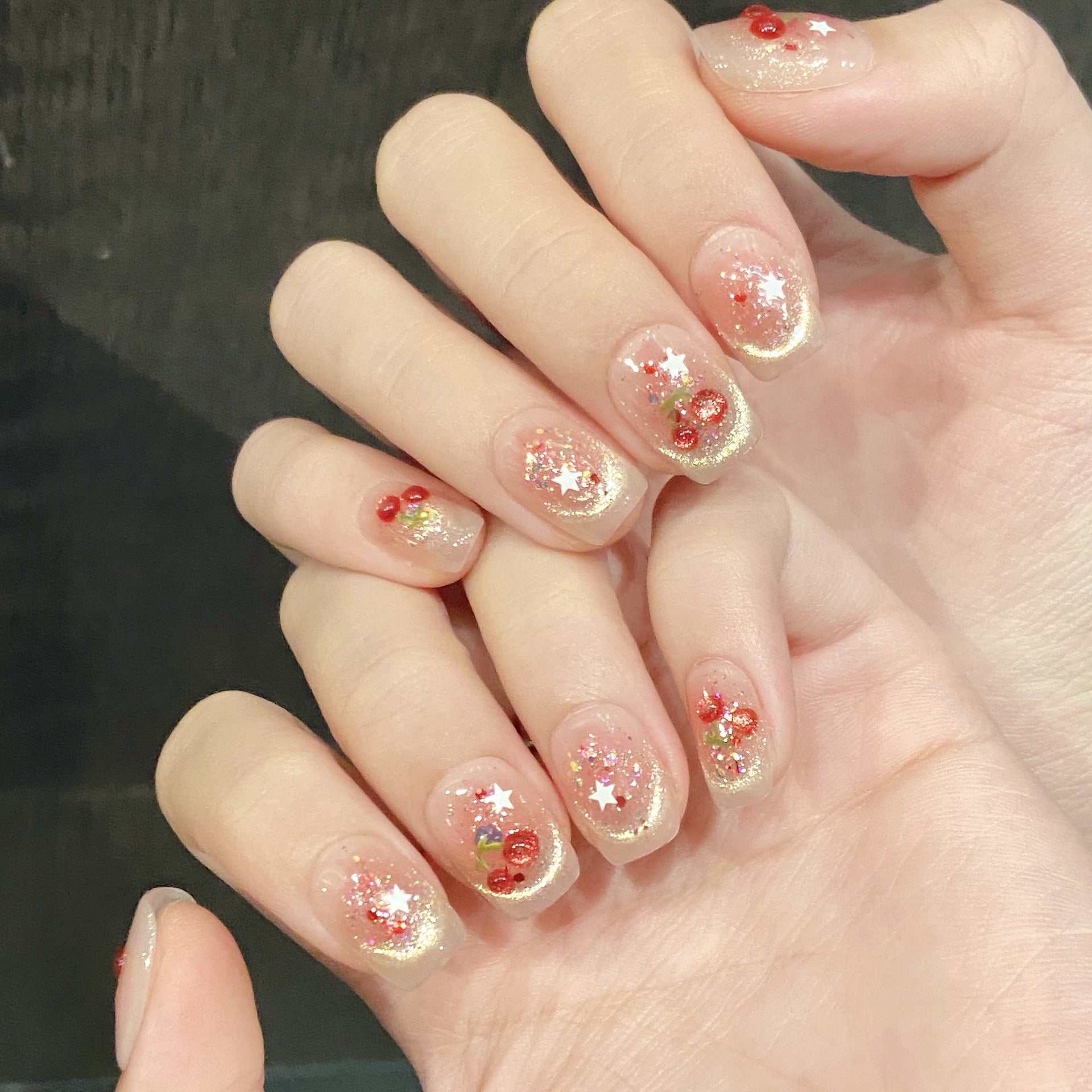 Blush Cherry Sparkle