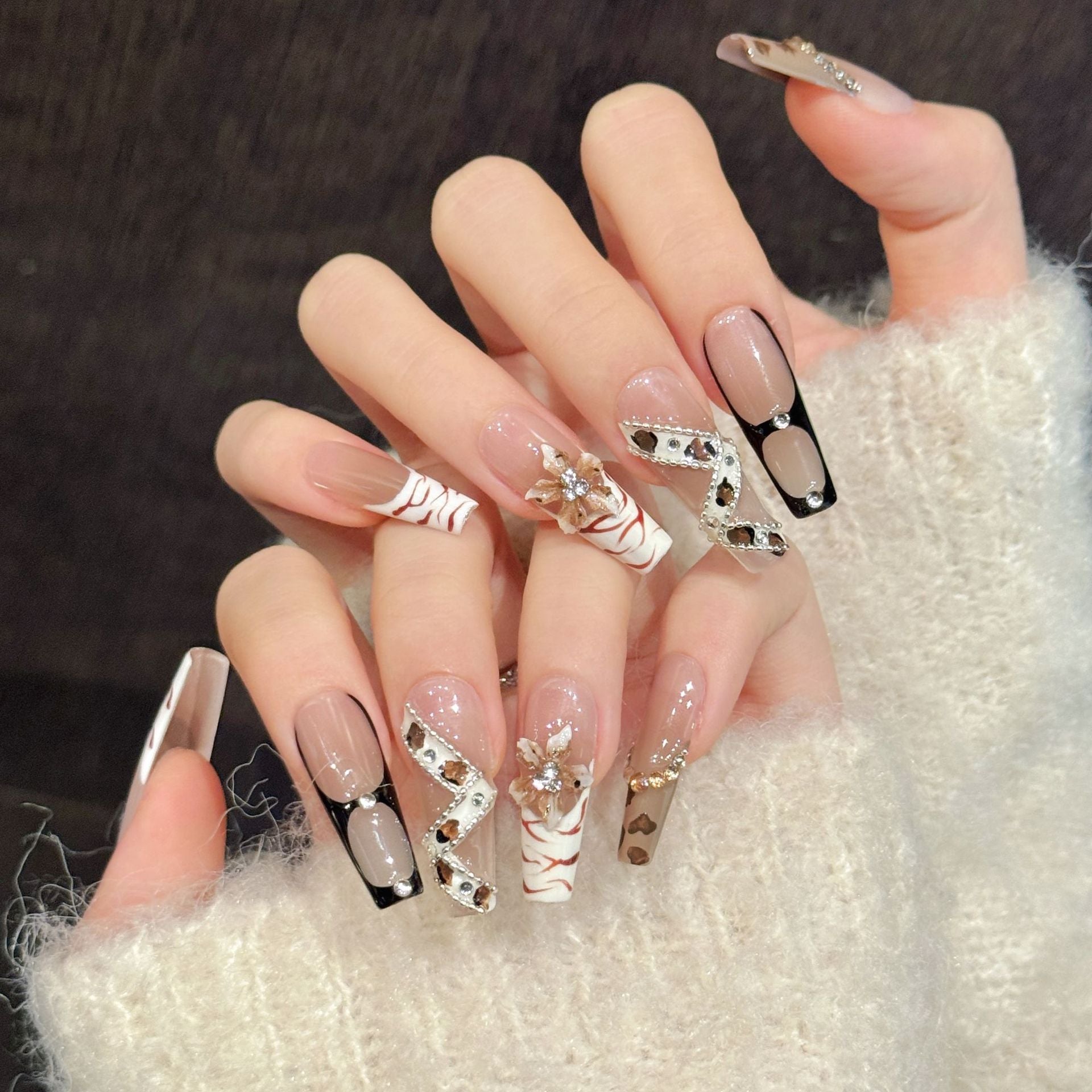 Retro Leopard & Checkerboard