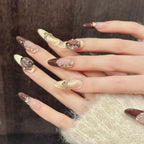 Burgundy Champagne Sparkle