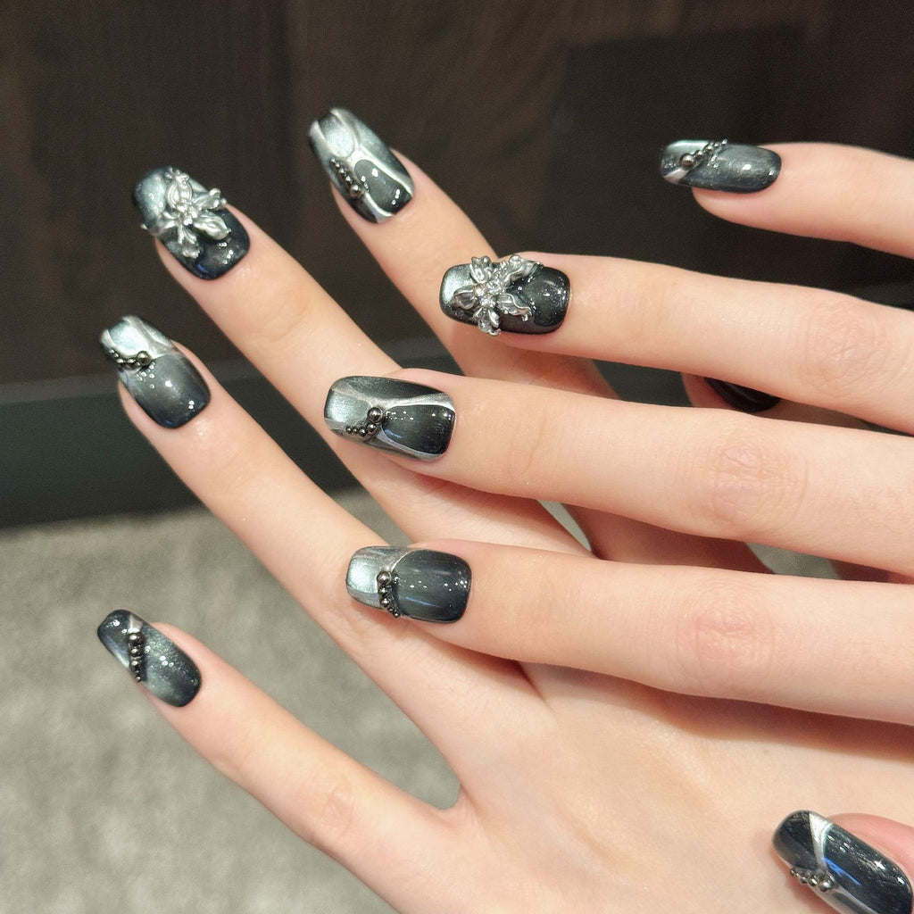 Dark Silver Wing Punk