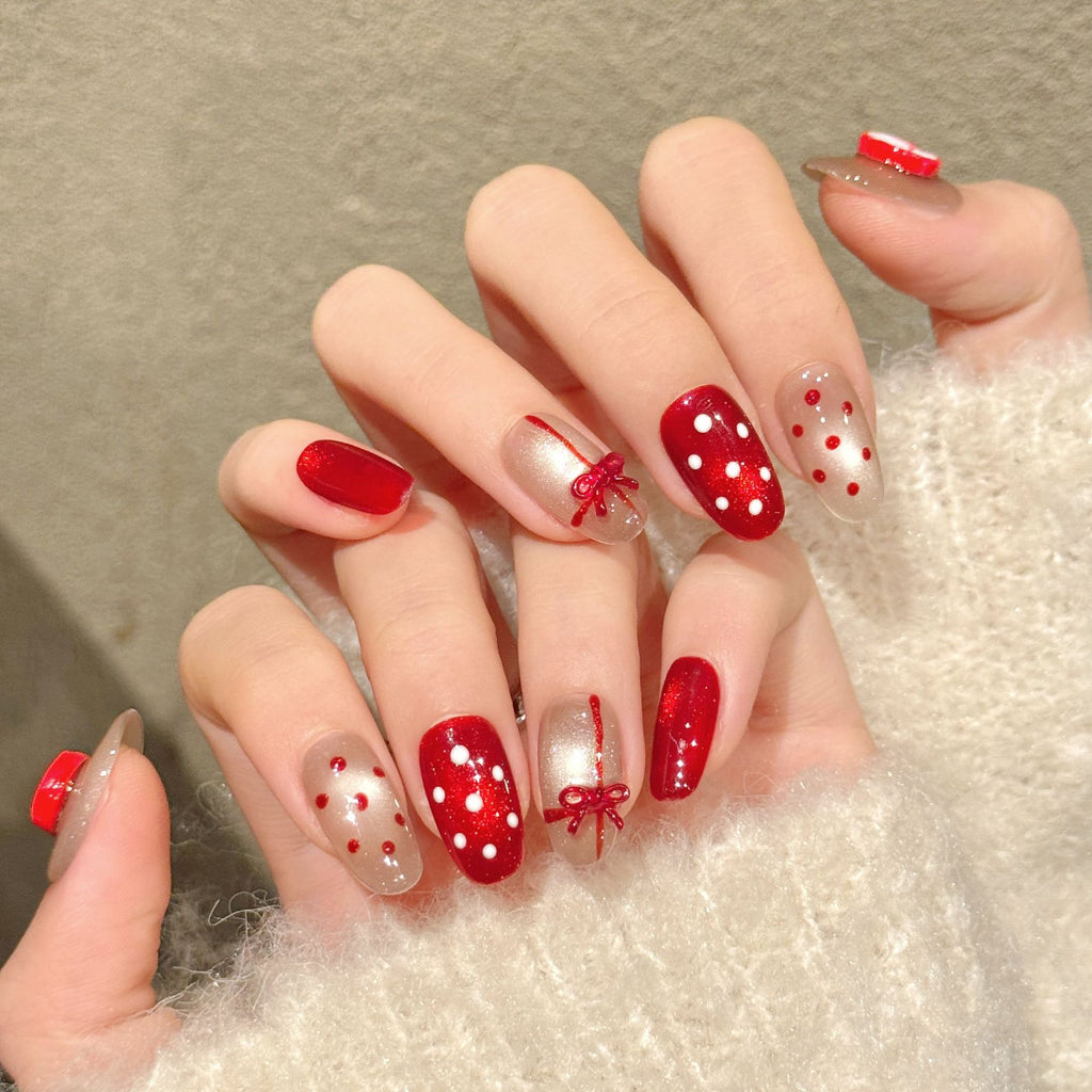 Apple Polka Dot Coquette