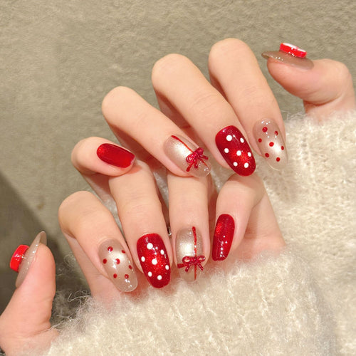 Apple Polka Dot Coquette
