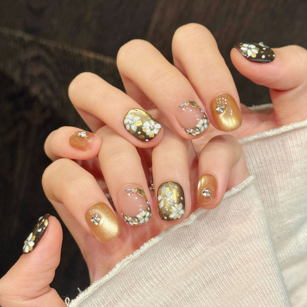 Caramel Gold Flake Autumn
