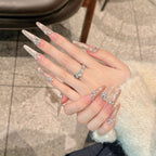 Blush Crystal Cascade