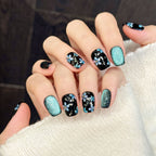 Midnight Teal Bloom