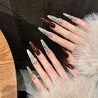 Burgundy Leopard Glow