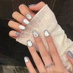 Sky Blue Polka Dot