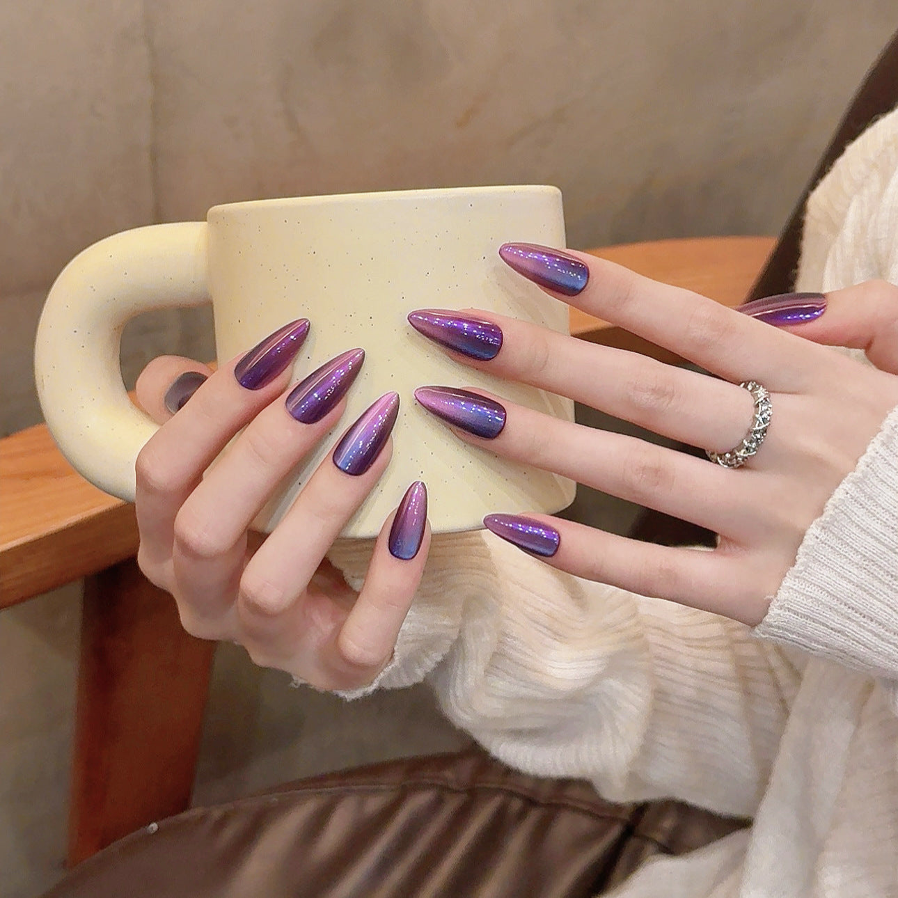 Purple Chrome Gradient