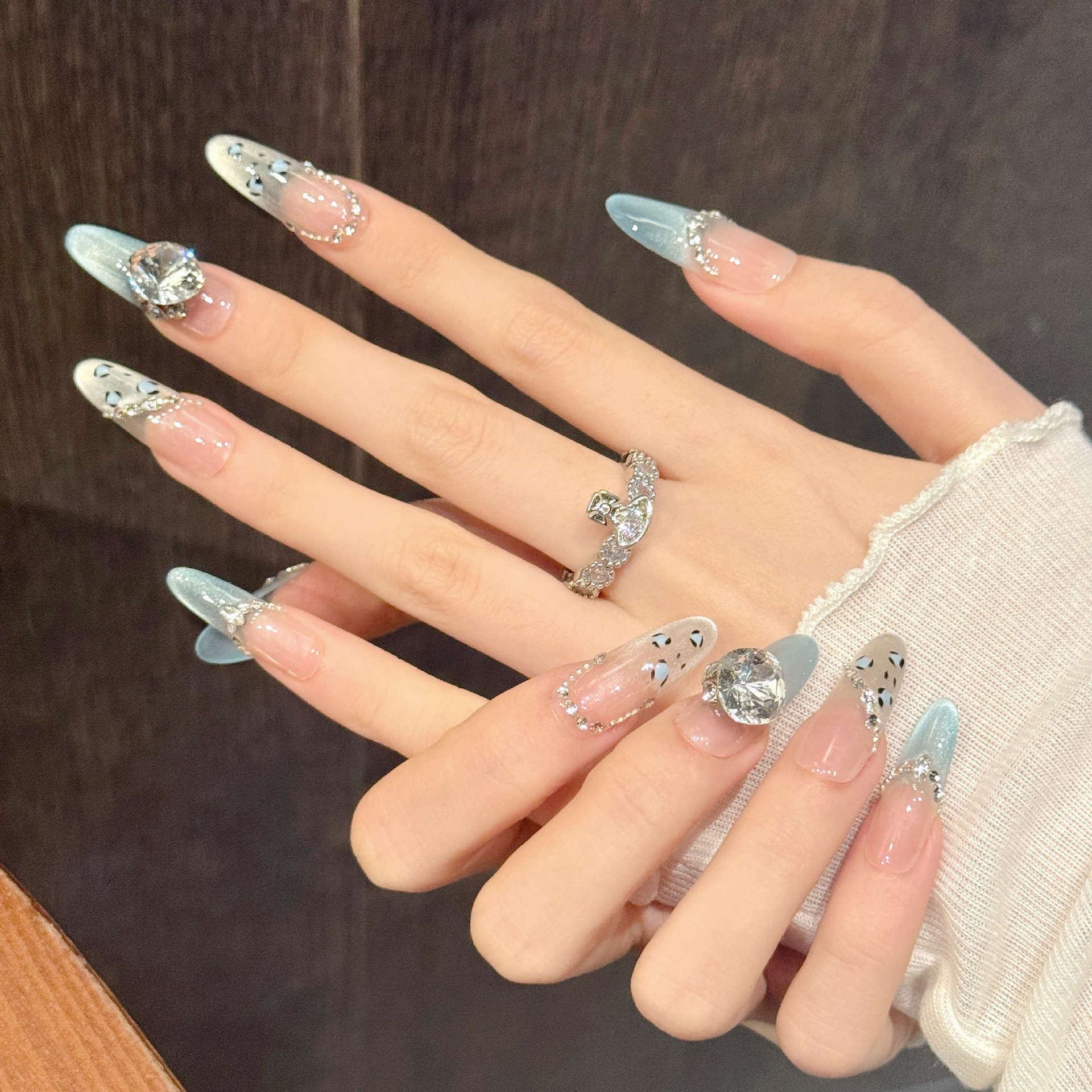 Icy Blue Leopard