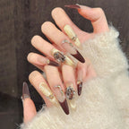 Burgundy Champagne Sparkle