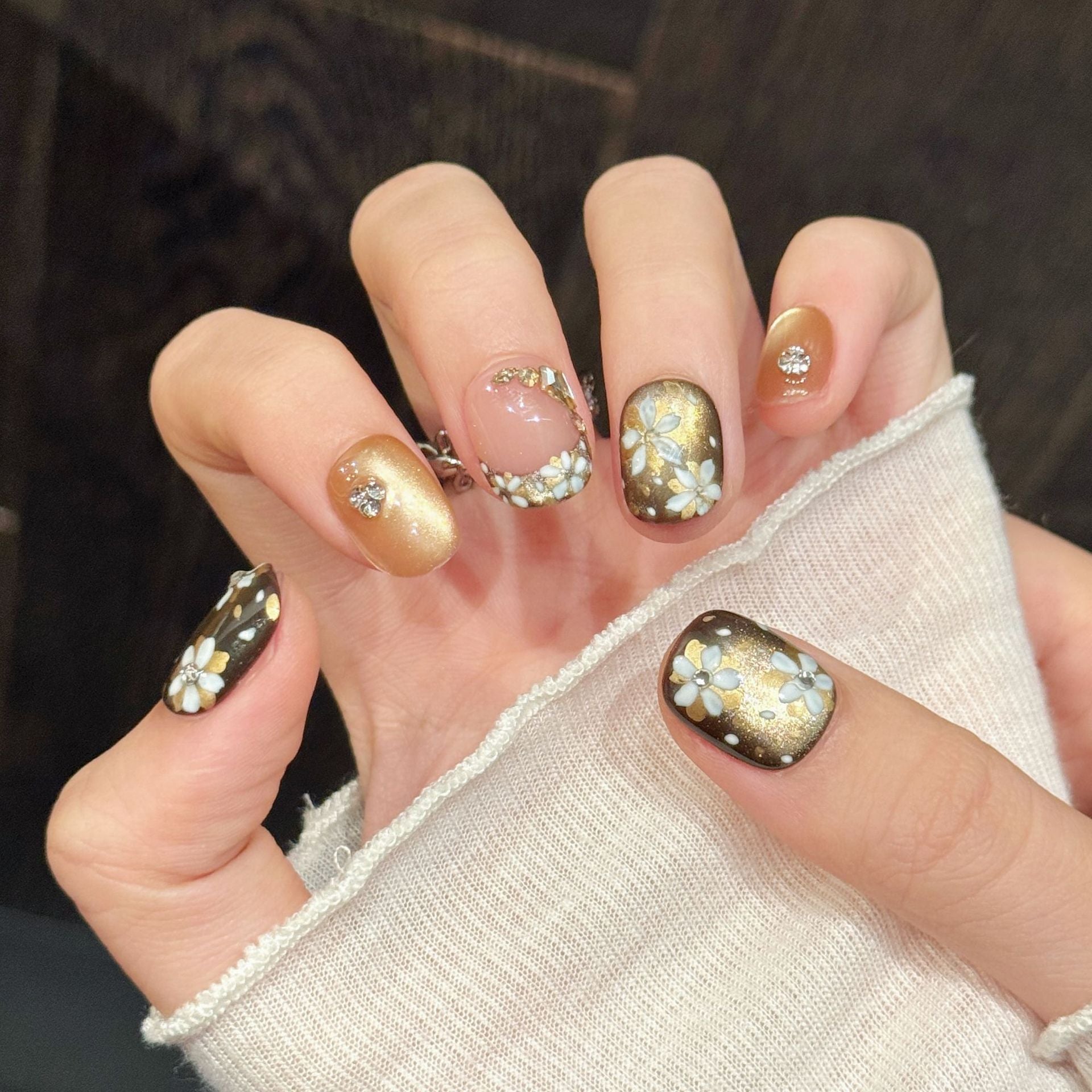 Caramel Gold Flake Autumn