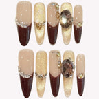 Burgundy Champagne Sparkle