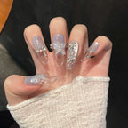 Misty Blue Gold Flake