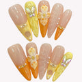 Orange-Yellow Gradient Butterfly