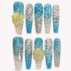 Ocean Wave Floral Summer
