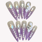 Lavender Crystal Bloom