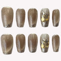Mocha Glitter Edge